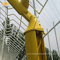 White PVC Coated Welded Wire Mesh Fence